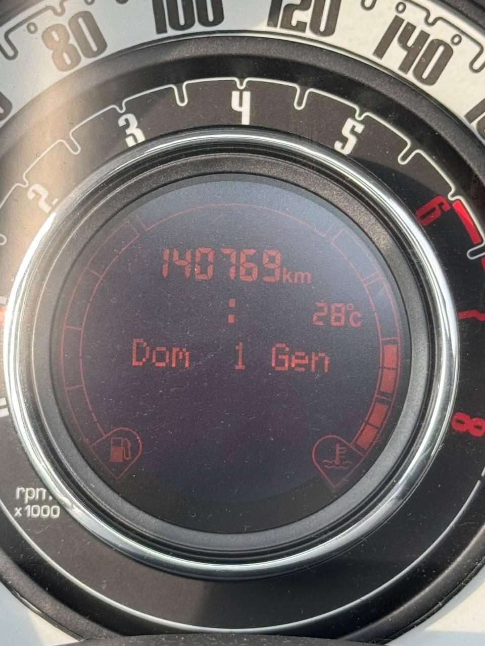Fiat 500 Cabrio 1.2 Benzina 2011