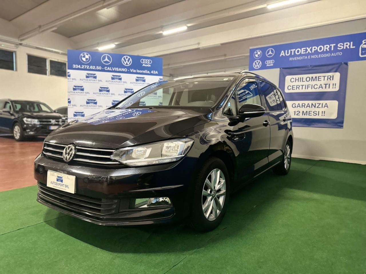 Volkswagen Touran 1.6 TDI 115 CV SCR DSG Comfortline BlueMotion Tech.