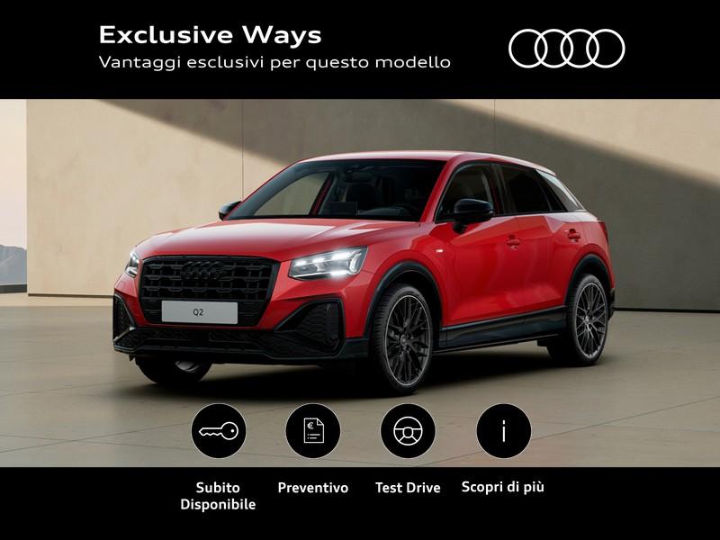 Audi Q2 35 1.5 tfsi identity black s-tronic