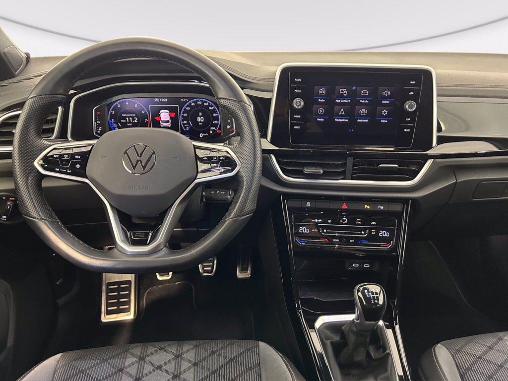 VOLKSWAGEN T-roc 1.0 tsi r-line 110cv del 2023