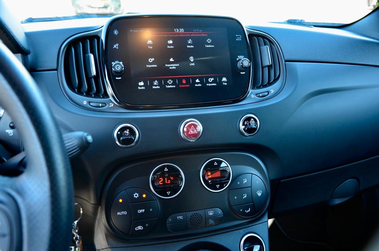 ABARTH 595 F595 1.4 T-JET 165cv, UNICOPROPRIETARIO, SERVICE CON FATTURE, UFF ITALIANA, EURO 6D, APPLE ANDROID, PERMUTE