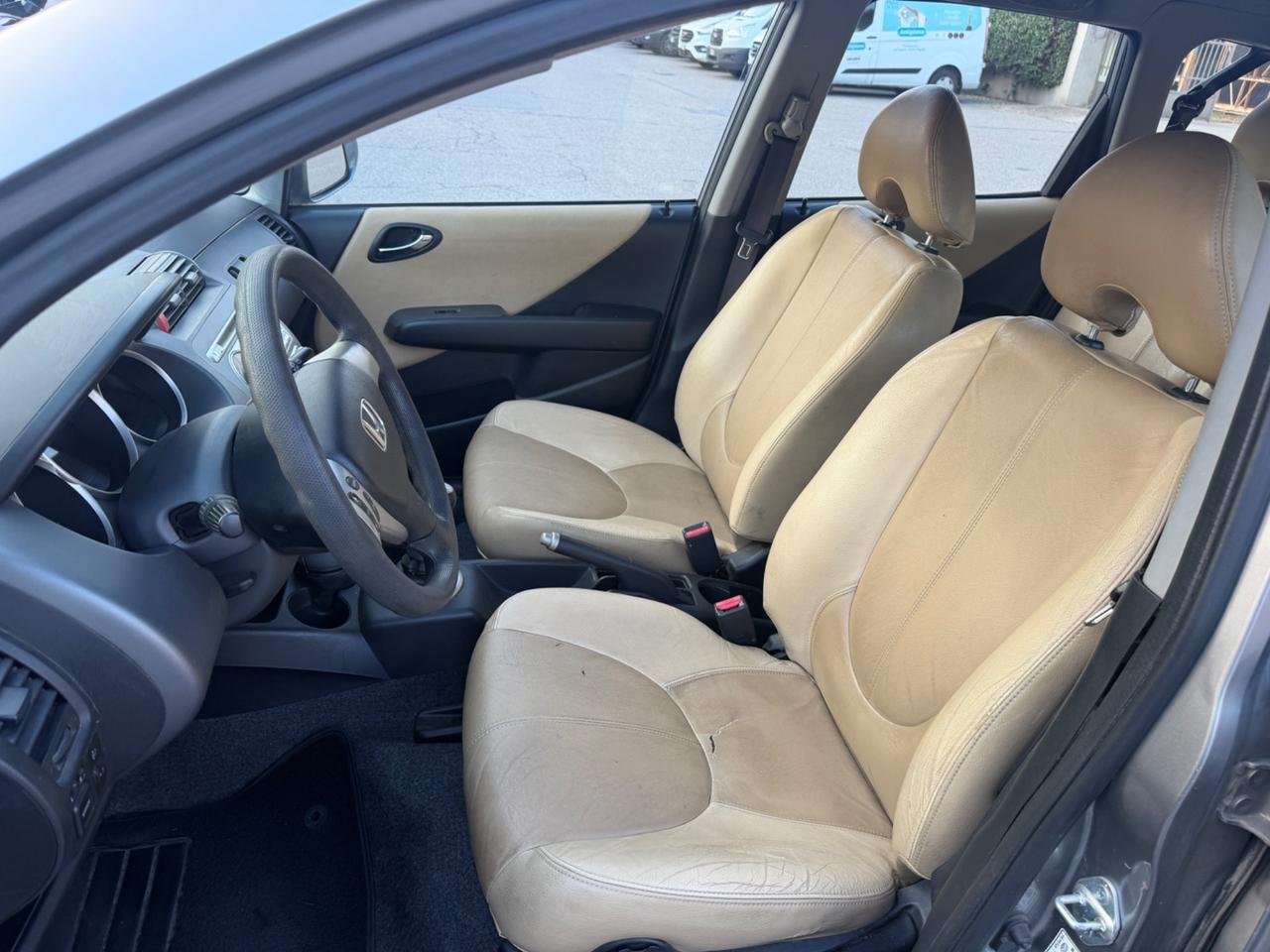 HONDA JAZZ 1.4 BENZINA EURO4 PELLE BEIGE CLIMA