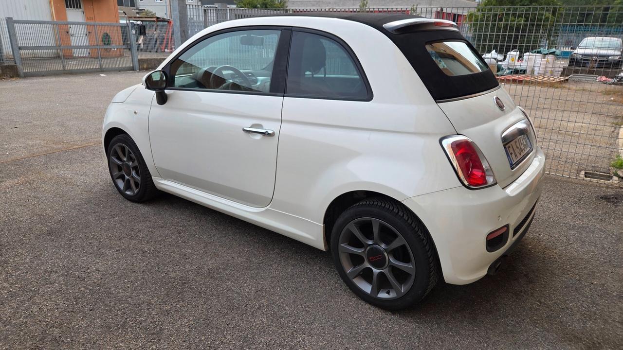 Fiat 500 s cabrio unico proprietario