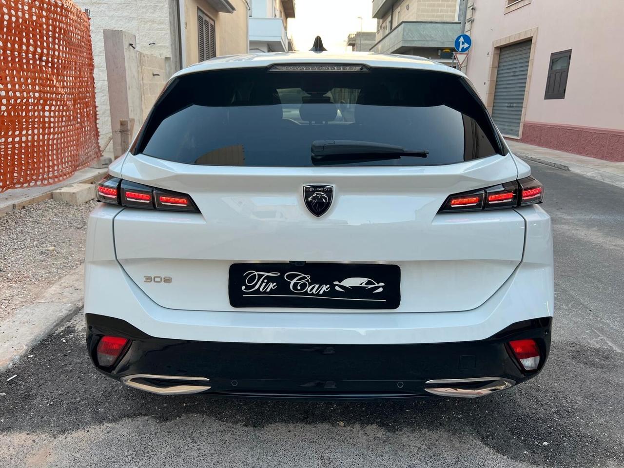 PEUGEOT 308 S.W. ALLURE 1.5 EAT8 130CV PELLE NAVI CAM LED ANNO 2023