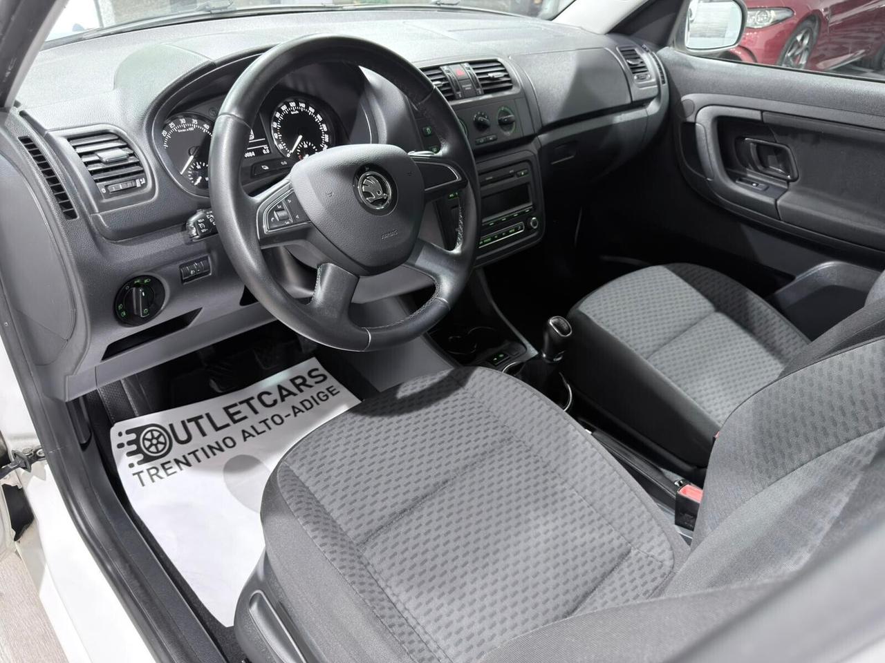 SKODA ROOMSTER 1.6TDI 90cv UNICOPROPRIETARIO