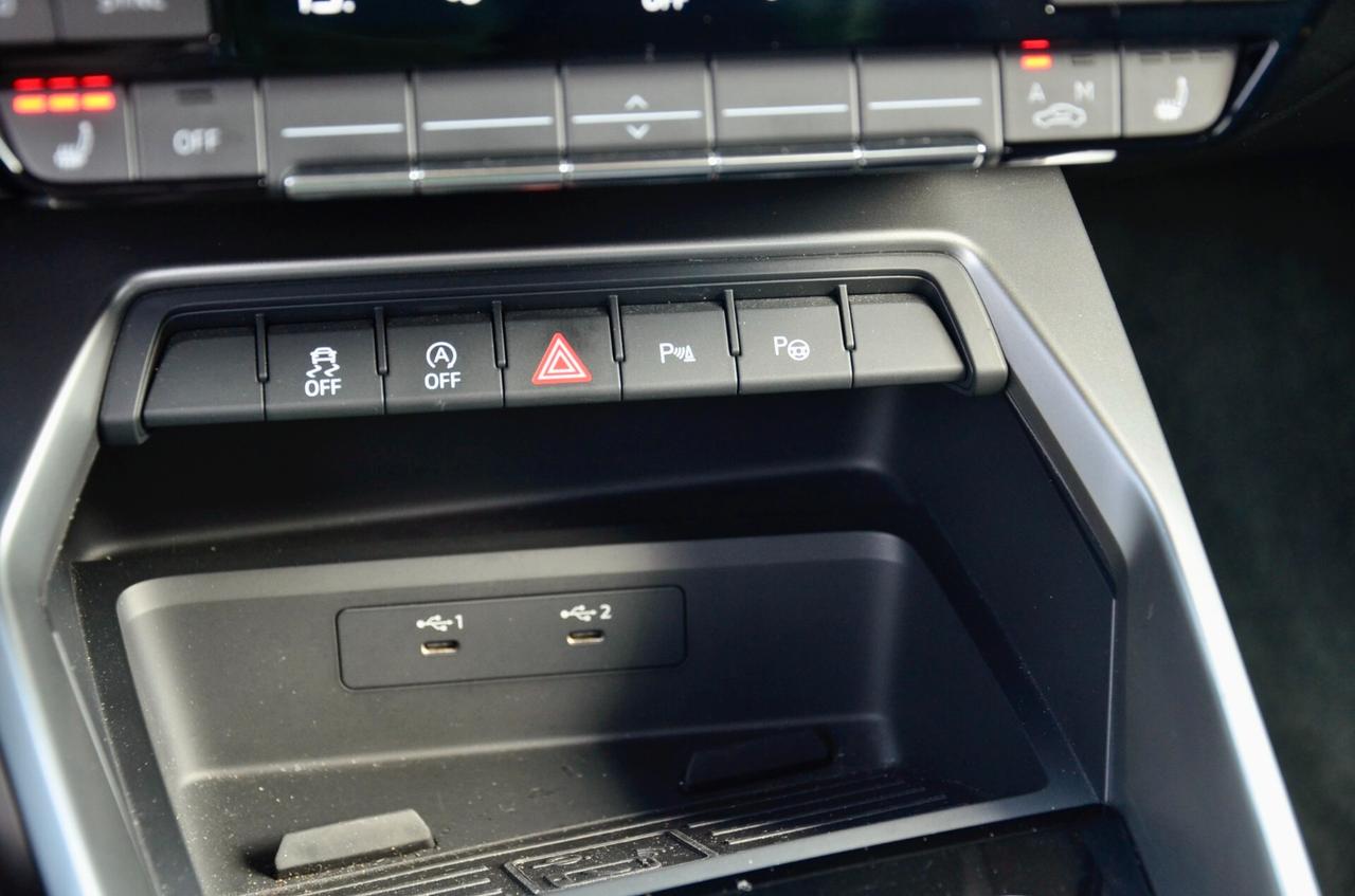 AUDI A3 SPB 30 2.0 TDI S LINE EDITION 116cv S-TRONIC, OK NEOPATENTATI, SERVICE CON FATTURE, EURO 6D, PERMUTE