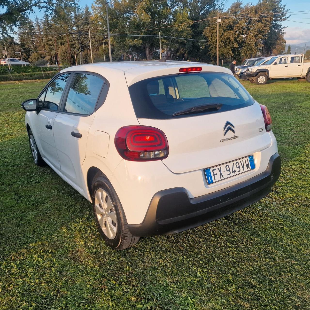 Citroen C3 BlueHDi 100 S&S Van Feel UNICO PROPRIETARIO IVA ESPOSTA DEDUCIBILE