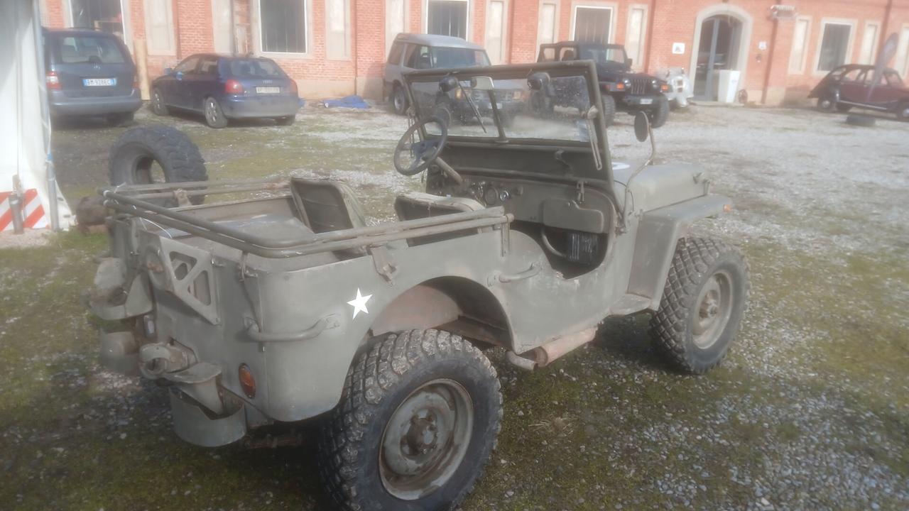 Jeep Willys Diesel carrozzeria sanissima