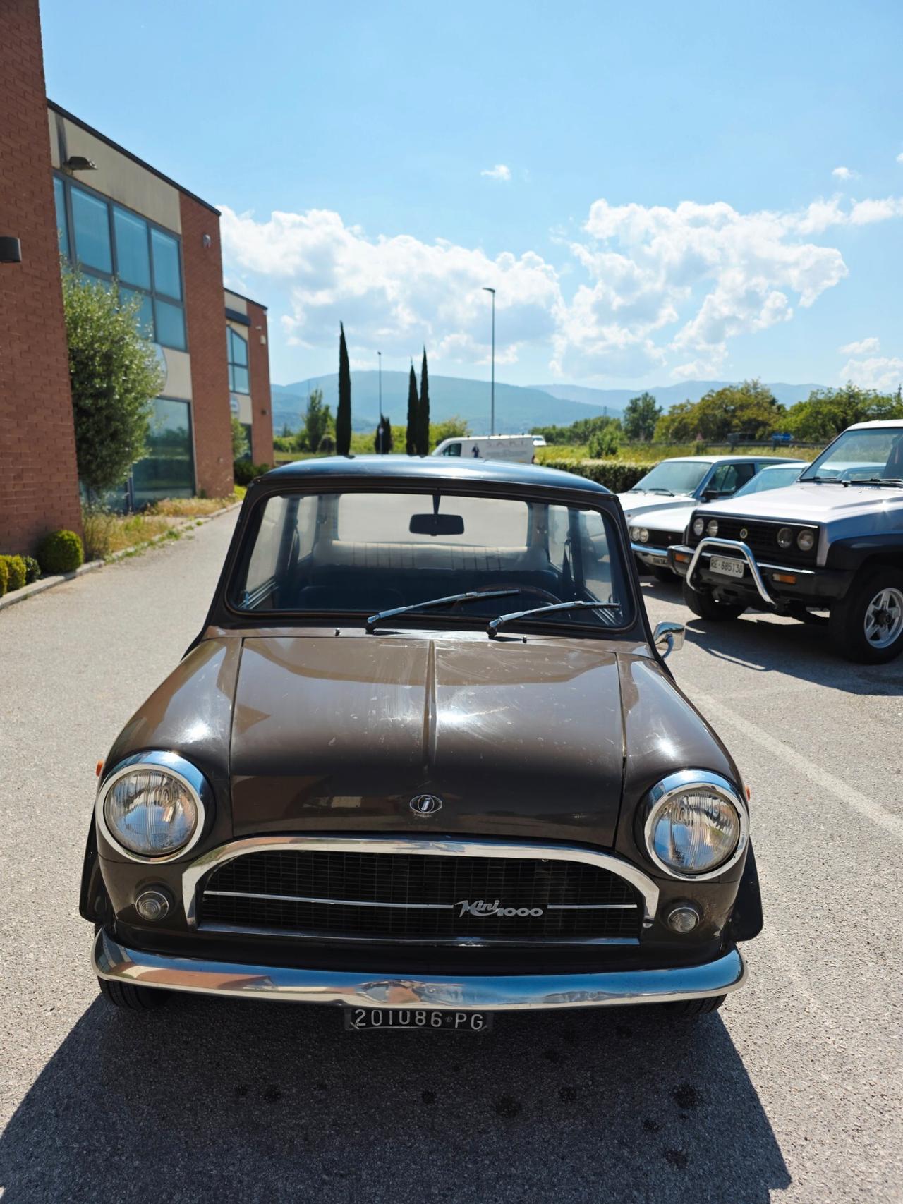 Innocenti Mini 1000 Targhe originali