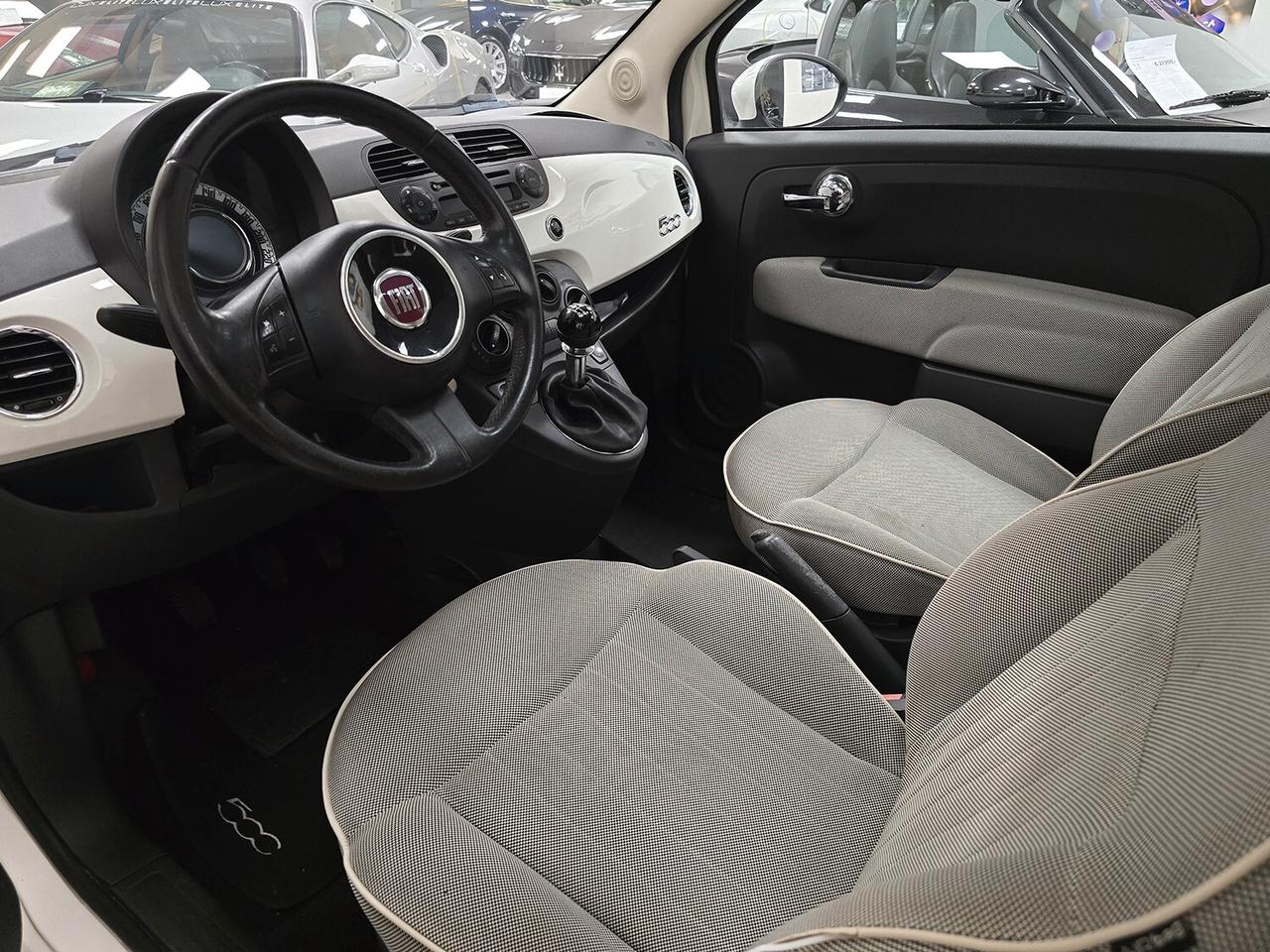 FIAT 500 1.2 Lounge 70cv OK NEOPATENTATI! TUTTI LAVORI OK! TETTO!!