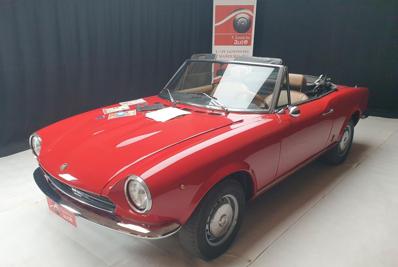 Fiat 124 Spider certif. ASI con C.R.S.