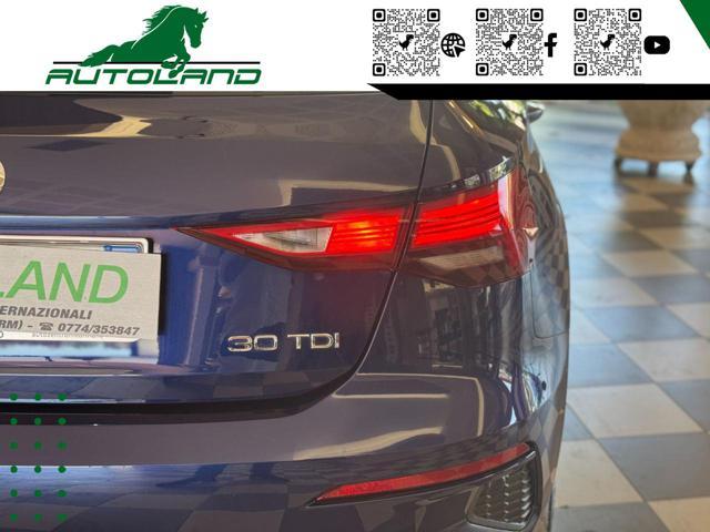 AUDI A3 SPB 30 TDI 116CV CronoTagliandi Tetto Panorama