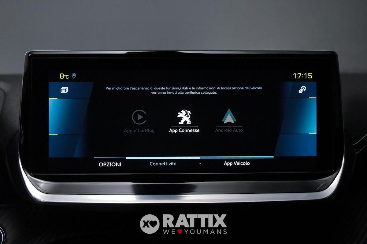 Peugeot e-208 motore elettrico 100kW GT