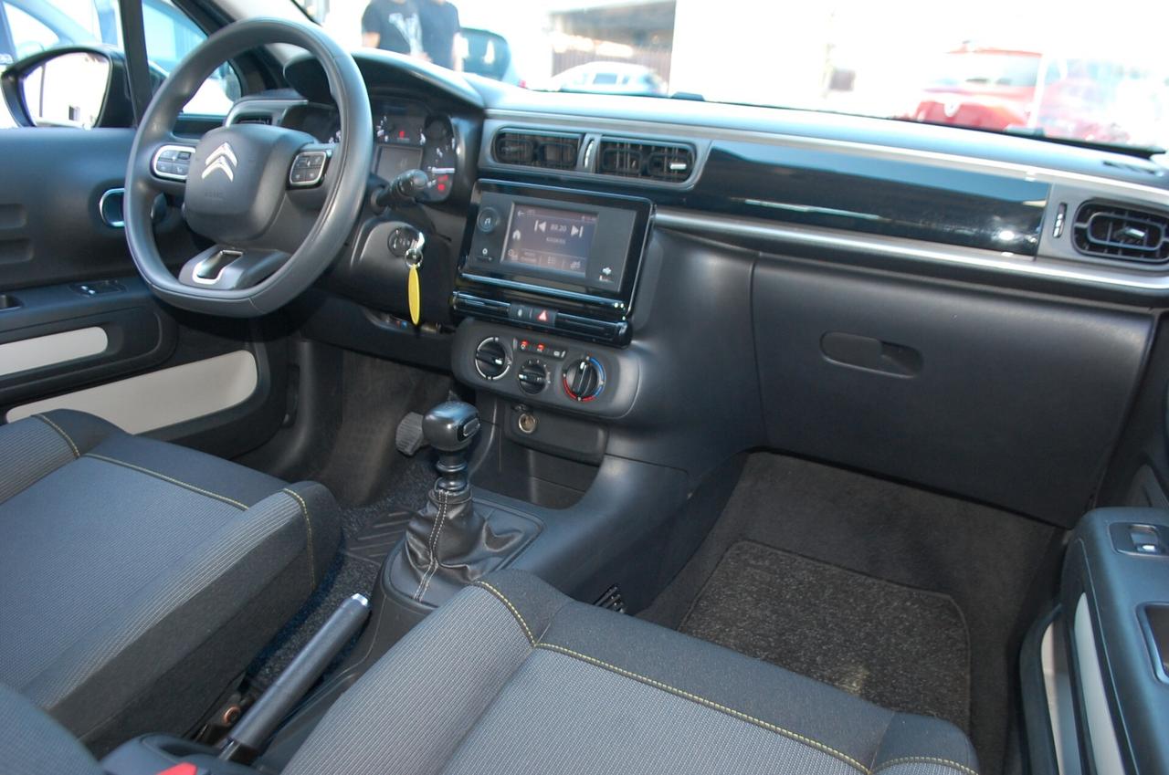Citroen C3 1.5 bluehdi 100CV Feel S&S Uff Italy USB Clima