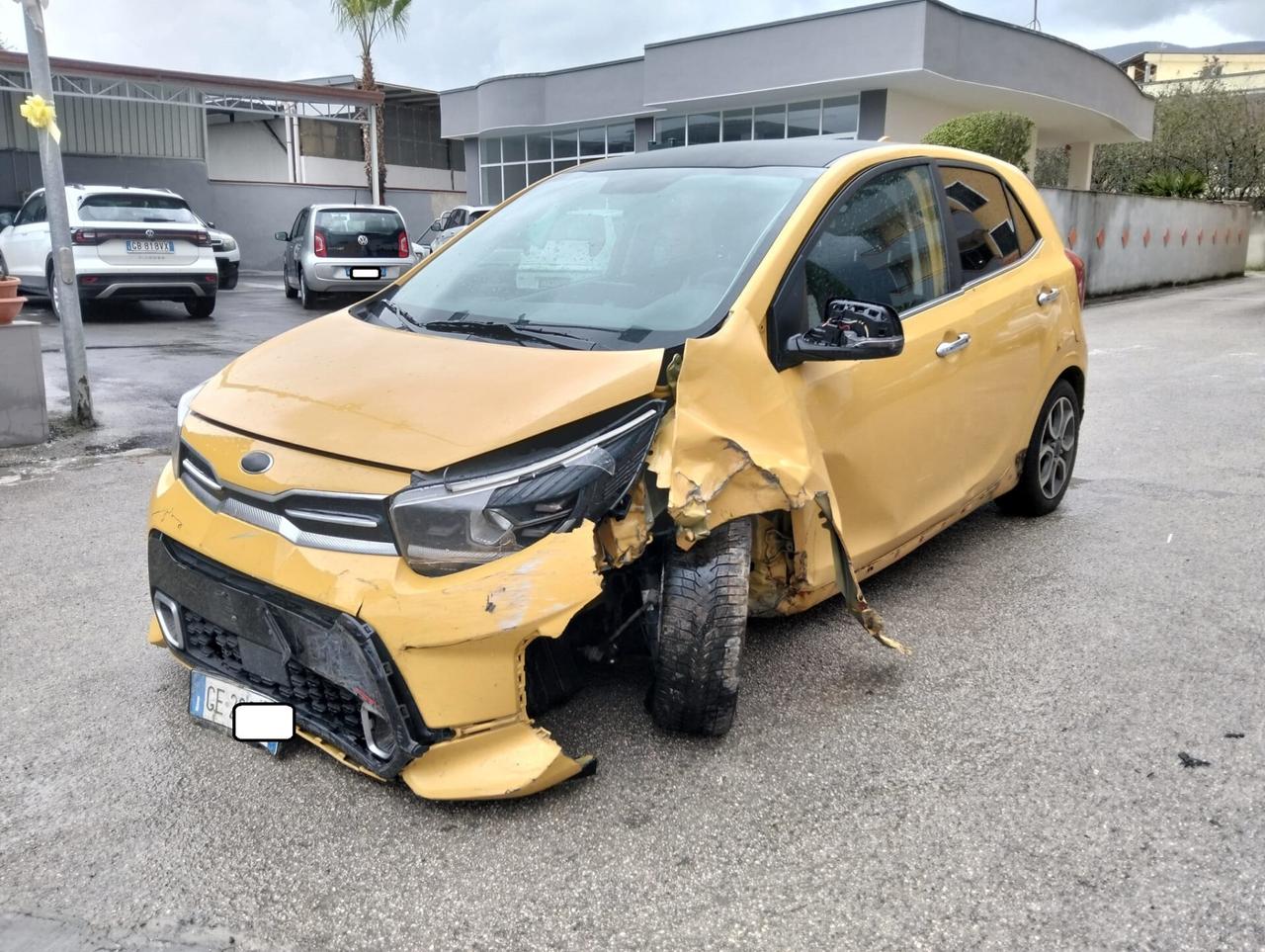 Kia Picanto 1.0 Benzina 100cv GT Line 2021 SINISTRATA