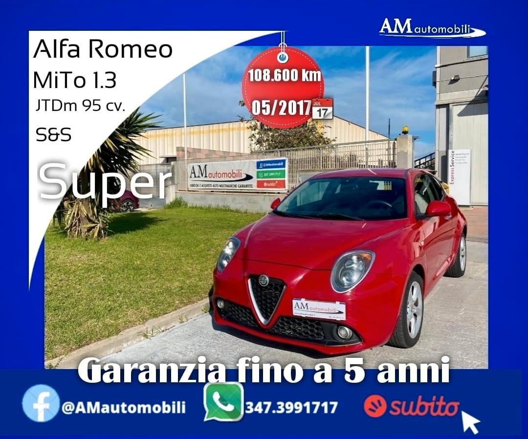 Alfa Romeo MiTo 1.3 JTDm 95 cv. S&S Super
