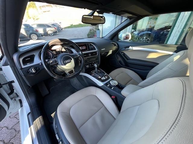 Audi A5 Cabrio 2.0 tdi 190cv S-line, Navi, Pelle, 19"