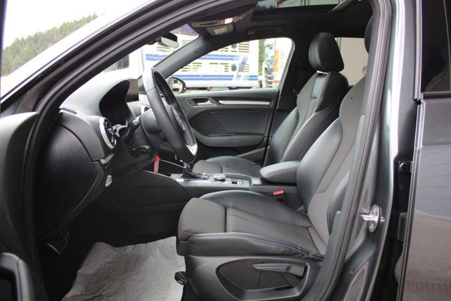 AUDI A3 SPB 2.0TFSI quattro S-tronic S-line-TETTO-GANCIO