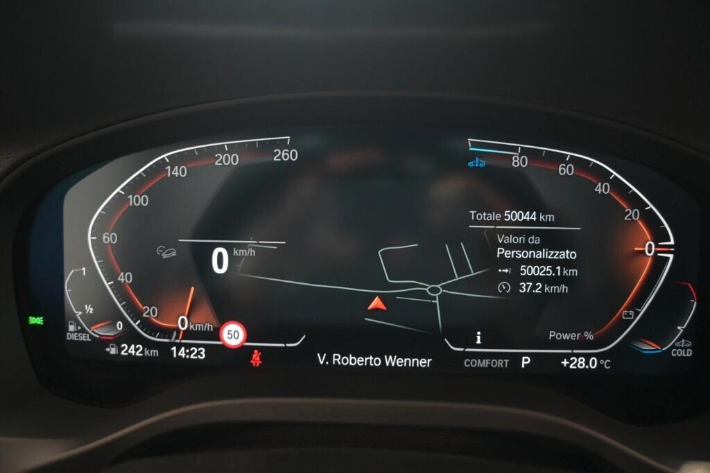BMW X3 20D 190CV STEPTRONIC 48V X-DRIVE BUSINESS ADVANTAGE ( FARI LED - BMW DIGITAL COCKPIT - PELLE - CLIMA TRIZONA - NAVI - MIRROR - PARK ASSISTANT - TELECAMERA POST. - CERCHI 18 )