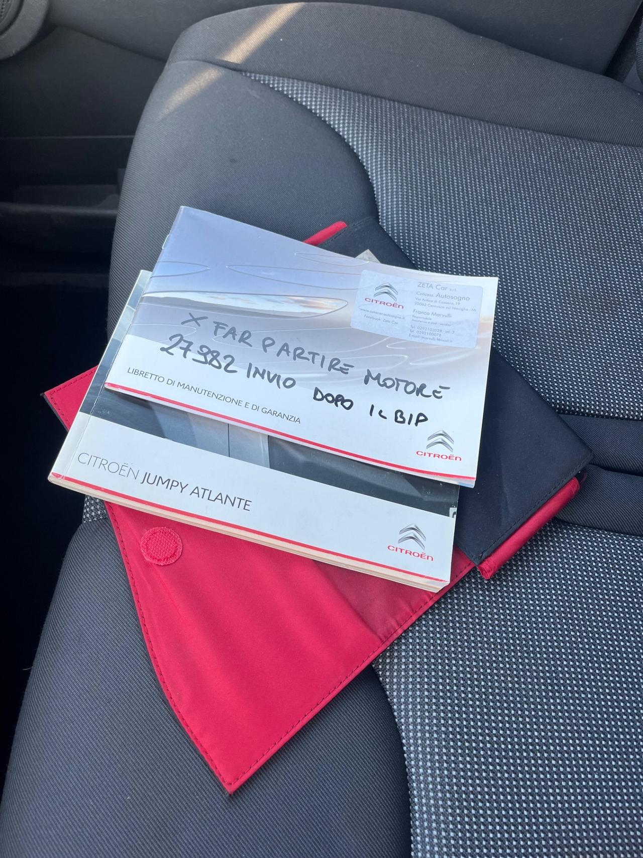 Citroen jumpy/2.0HDI/128CV/Autocarro con 3Posti e 4Porte/unico proprietario