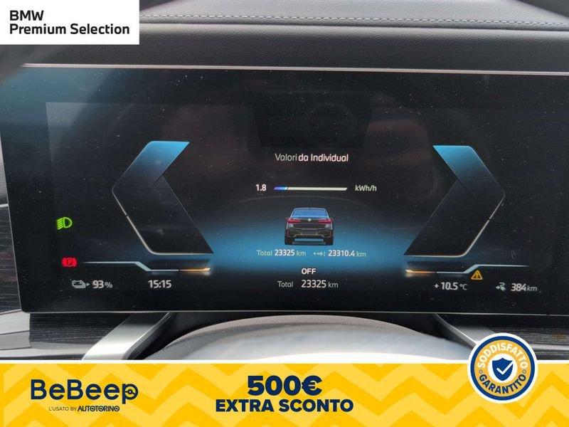 BMW Serie 7 I7 XDRIVE60 MSPORT PRO