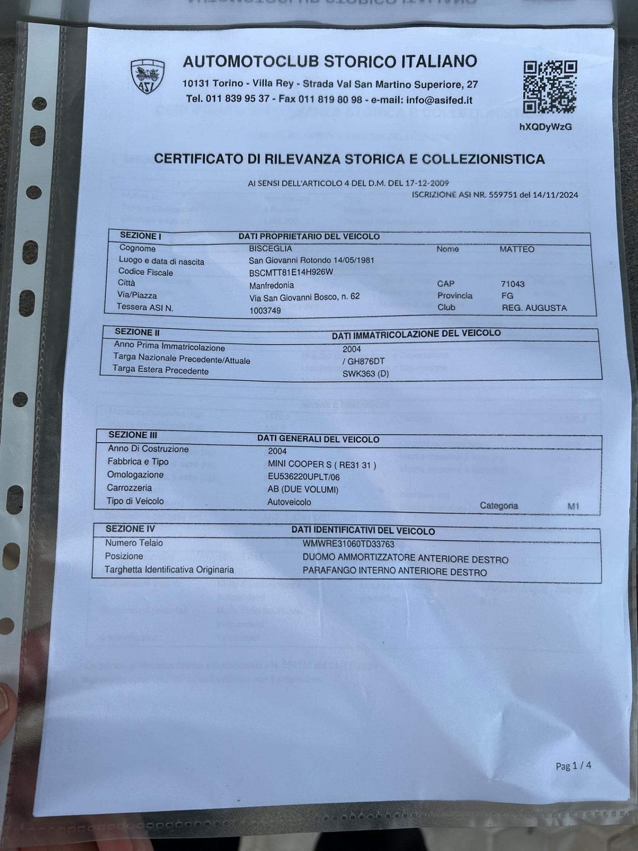 Mini 1.6 16V Cooper S JCW SOLO 45380 KM!!!!