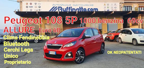 PEUGEOT 108 VTi 68 5p. Allure