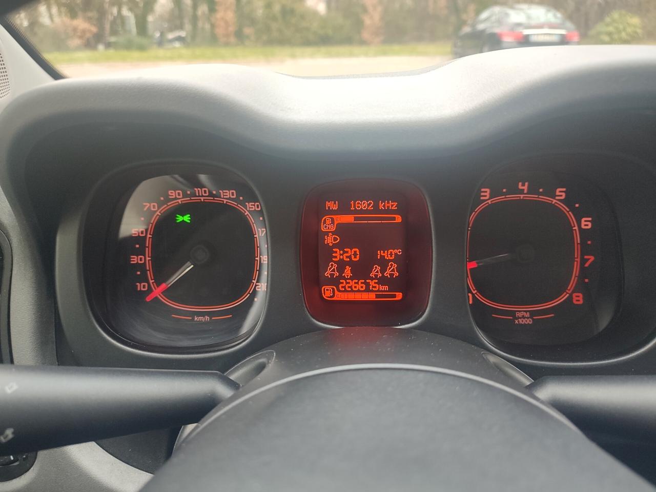 FIAT PANDA 2017 A METANO EURO6B GARANZIA 12MESI