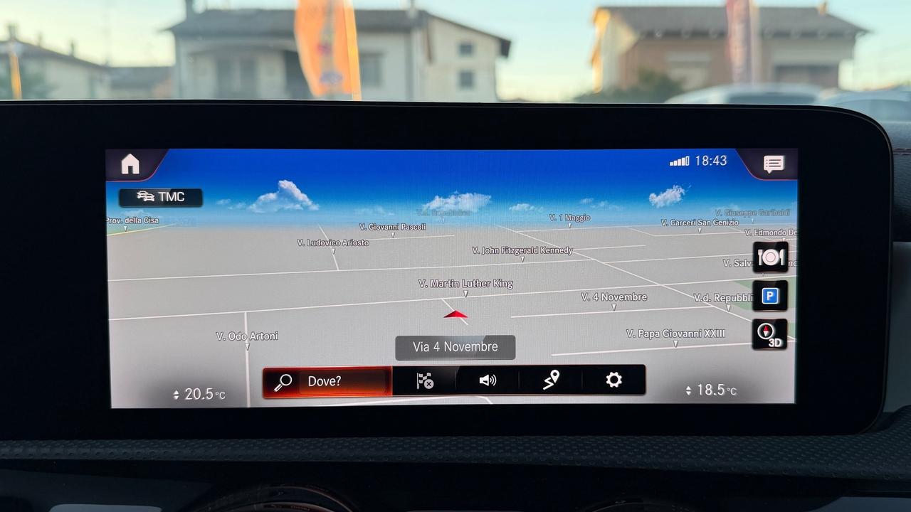 MERCEDES-BENZ CLA 2.0 SHOOTING BRAKE BUSINESS 116 CV - FULL LED, VIRTUAL COCKPIT, NEOPATENTATI