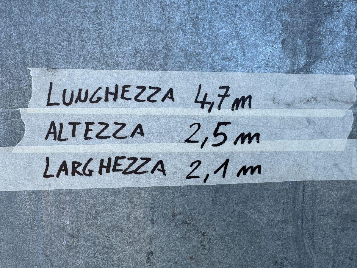 IVECO Daily 35C17 3.0 Furgonatura in alluminio 4.8 Metri