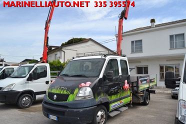 RENAULT Mascott 160.35 7 P. 3.0 CASSONE FISSO CON GRU FASSI F28