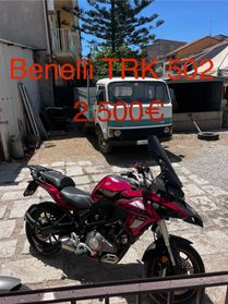 Benelli TRK 502 permuta auto moto durgone