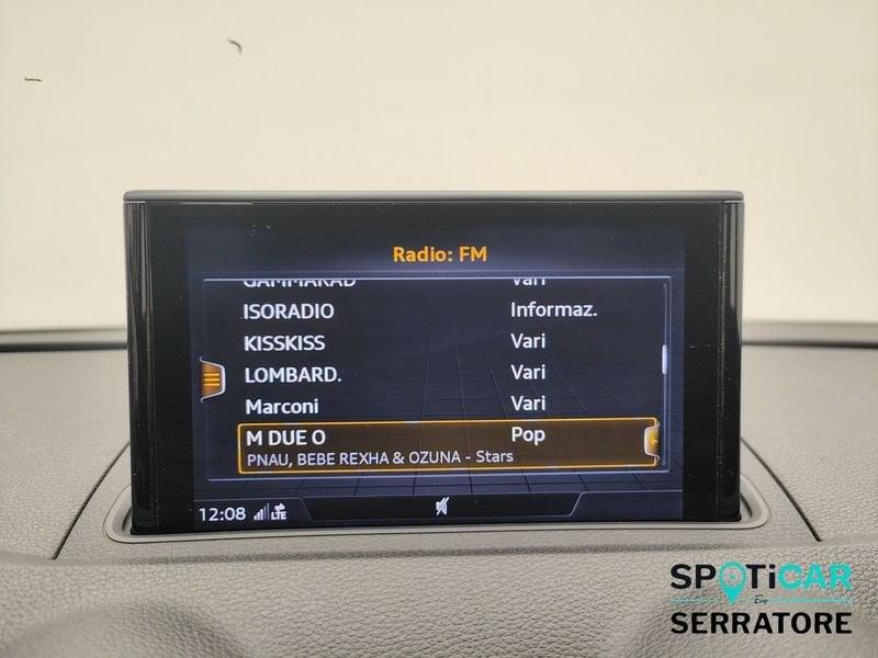 Audi A3 III Sportback 30 1.6 tdi Design 116cv s-tronic