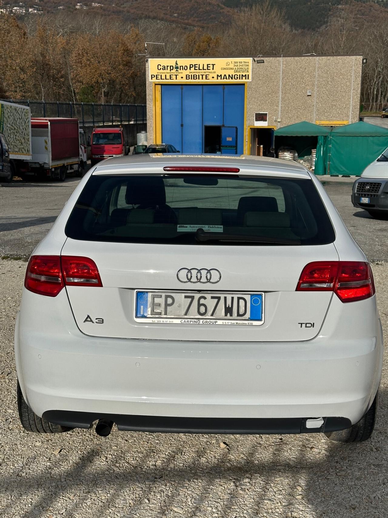 Audi A3 SPB 1.6 TDI 90 CV CR F.AP Ambiente