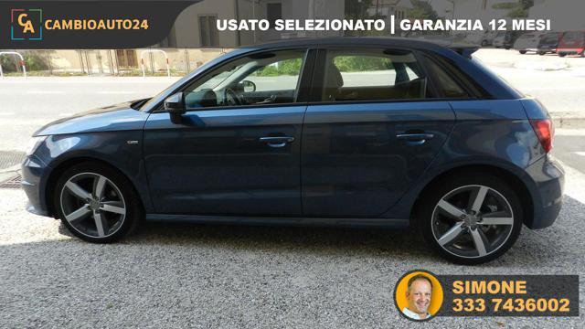 AUDI A1 SPB 1.6 TDI 116 CV Admired+Sline Esterno Cerchi17°
