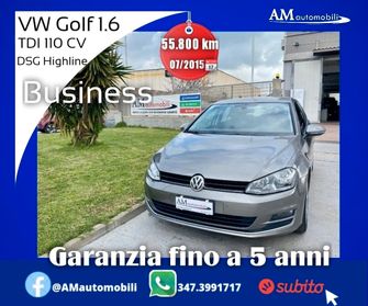 Volkswagen Golf 1.6 TDI 110 CV DSG Highline Business