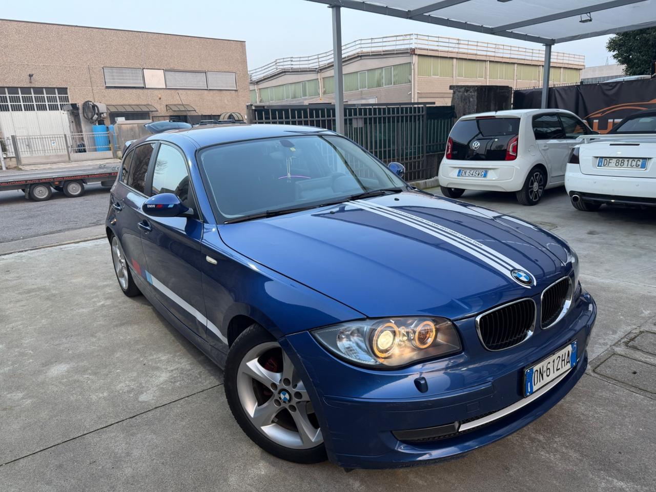 BMW 116i BENZINA EURO4 ANGEL EYES GANCIO TRAINO