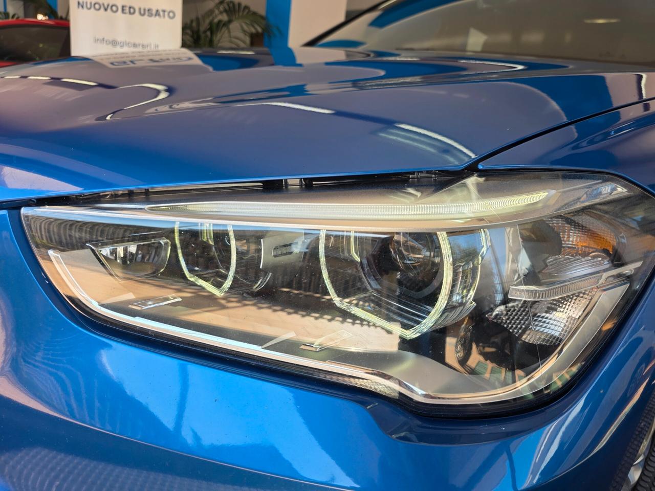 Bmw X1 sDrive 18d M-Sport Blu Estoril 2019 head up display