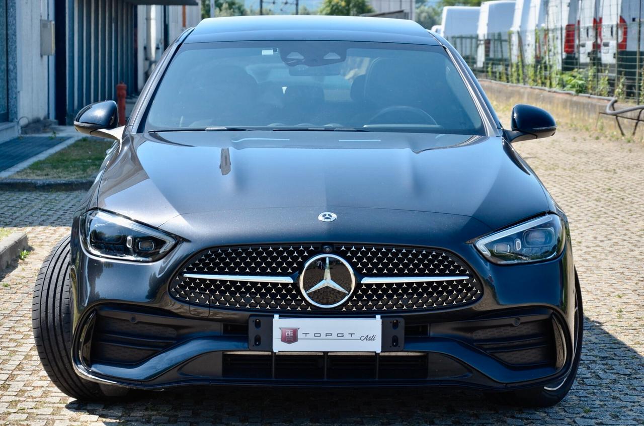 MERCEDES-BENZ C 220d MHEV PREMIUM PRO AMG LINE 200cv AUTO, UNICOPROPRIETARIO, EURO 6D, UFF ITALIANA, SERVICE UFF MERCEDES, TETTO, HI-FI BURMESTER, DIGITAL LIGHT, PERMUTE