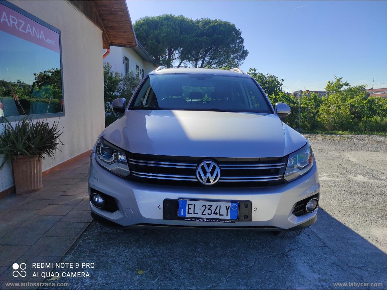 VOLKSWAGEN Tiguan 2.0 TDI 140CV 4MOT. Track & Style 3 ANNI GARANZIA - - 15GG SODDISFATTI O RIMBORSATI