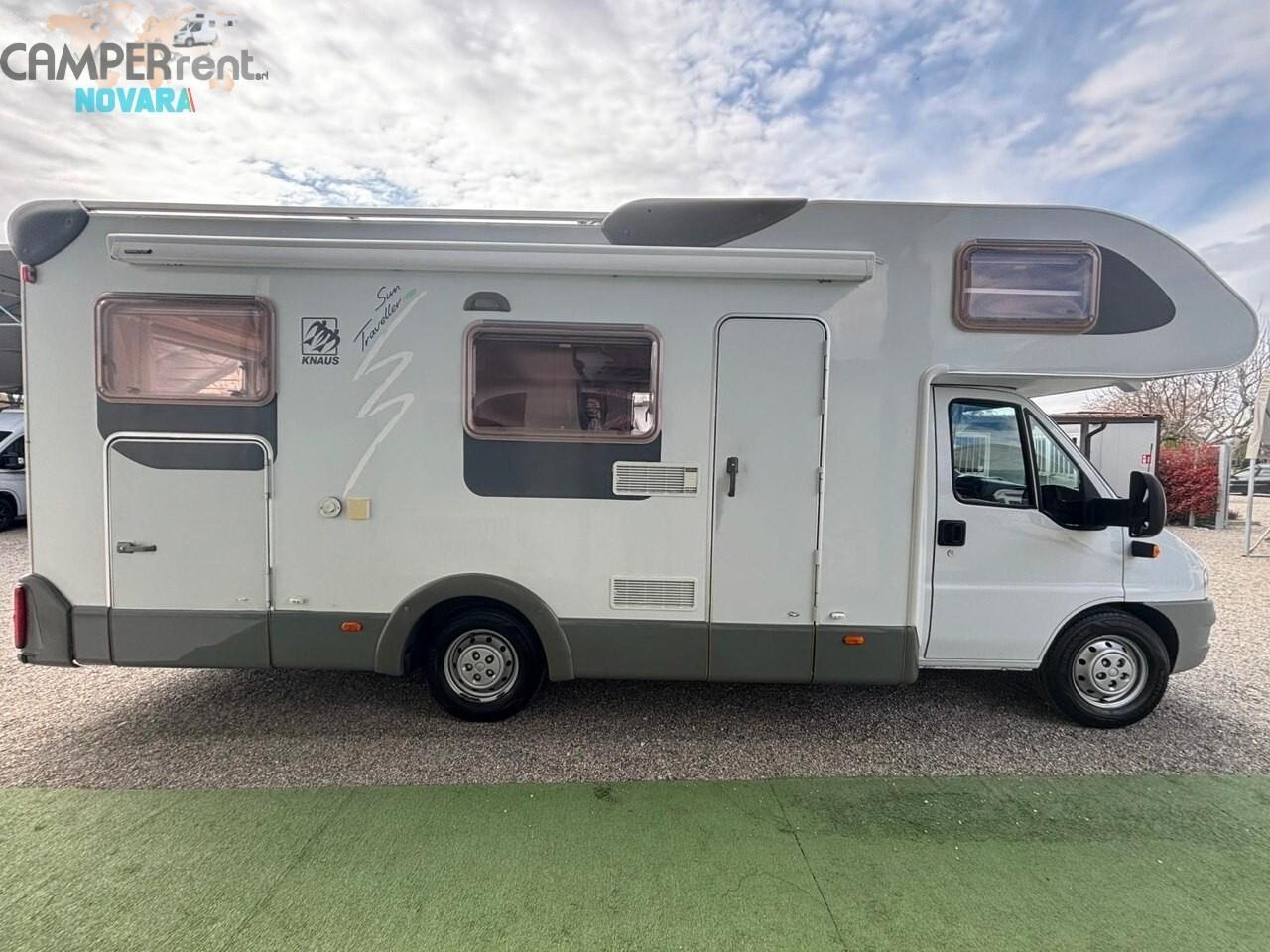 Knaus SUN TRAVELLER -MANSARDATO LETTO MATRIMONIALE IN CODA