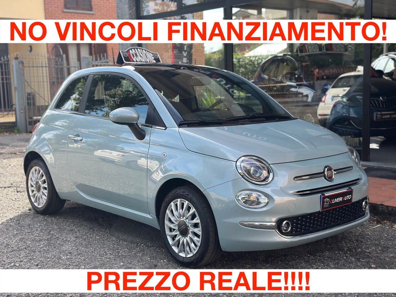 Fiat 500 Hybrid Clima Auto Tetto Pano PREZZO REALE!