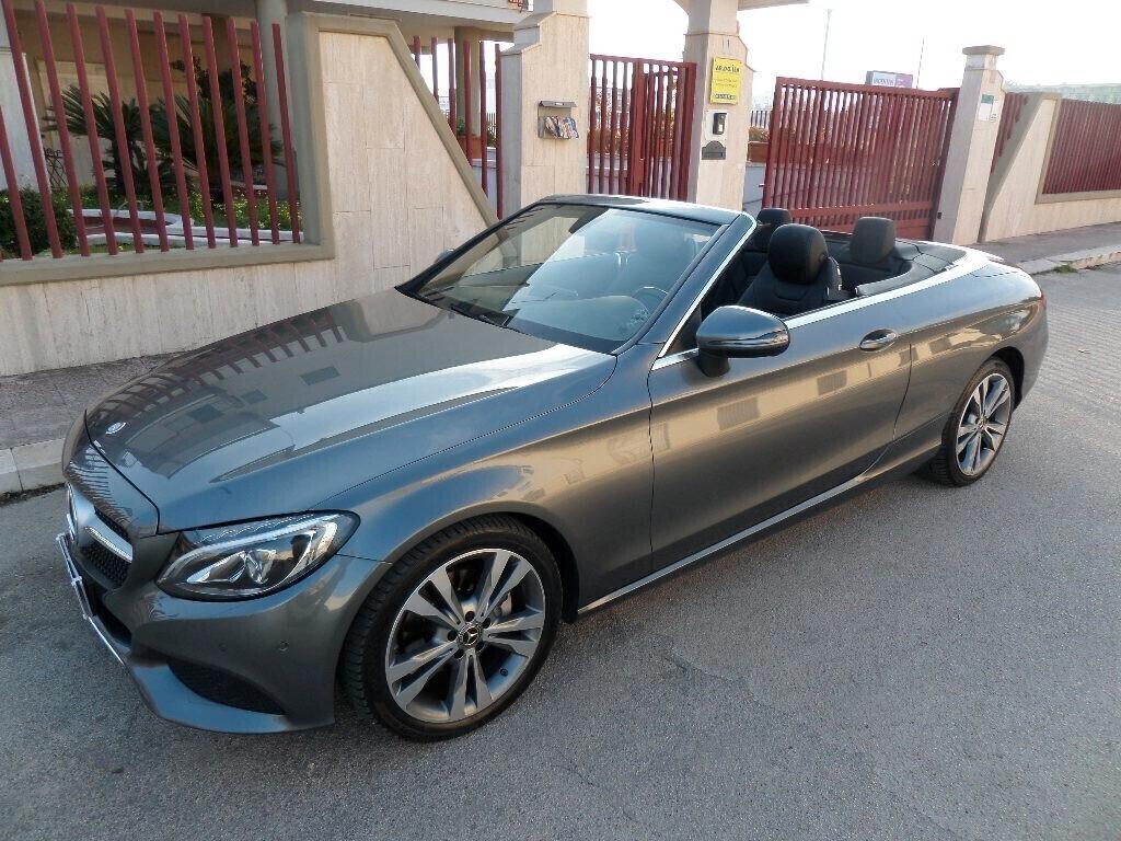 MERCEDES BENZ C 220 D CABRIO PREMIUM PLUS AUT - Navi-2 Park-Retrocamera-Cerchi 18