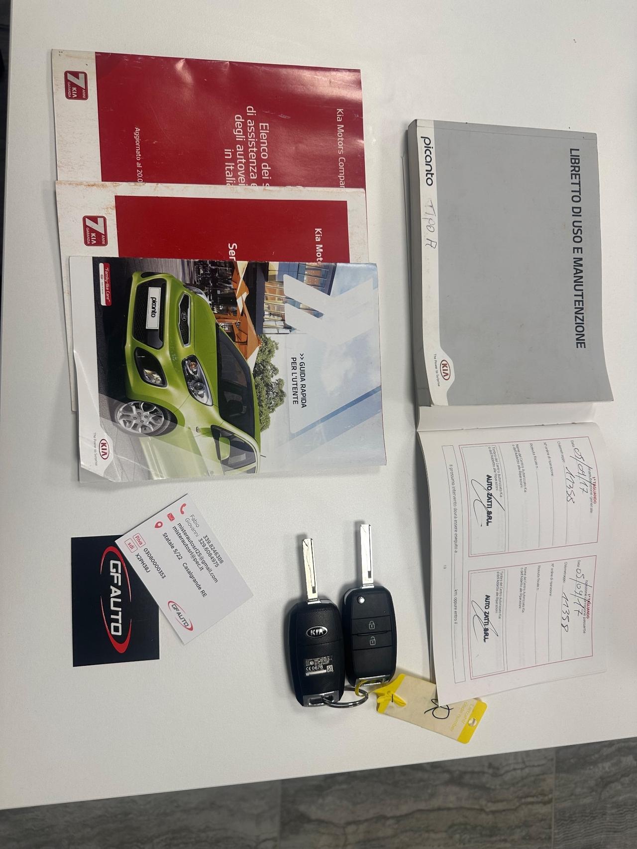 Kia Picanto 1.0 12V 5 porte Glam