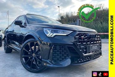 Audi RS Q3 SPB SPORTBACK LED PDC TETTO PELLE SONOS 360 BLACK