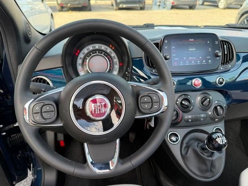 FIAT 500 500 CABRIO 1.0 70 cv hybrid Dolcevita, SENSORI, CARPLAY!