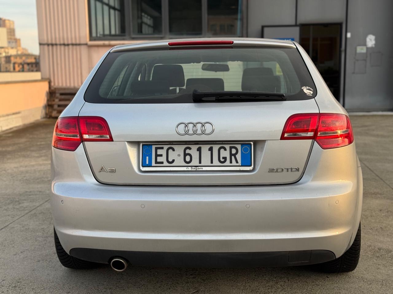 AUDI A3 2.0 TDI 140CV SOLI 74.000 REALI PRONTA CONSEGNA