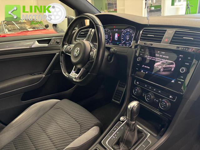 VOLKSWAGEN Golf 1.5 TSI DSG R-LINE KM CERT PARI AL NUOVO.