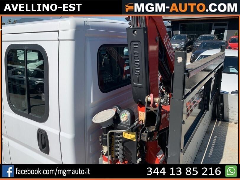 Fiat Ducato 2.3 mjt Cabinato Maxi GRU FASSI 26AFS