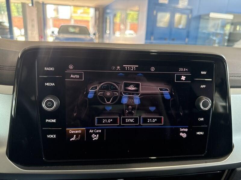 Volkswagen T-Roc 1.0 TSI Life TELECAMERA POST - VOLANTE+SEDILI RISCALDATI